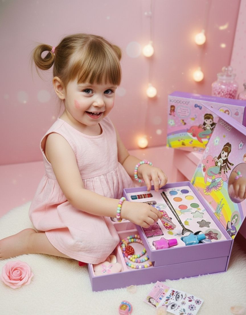 Maleta de Maquillaje Infantil - Edición Mermaid